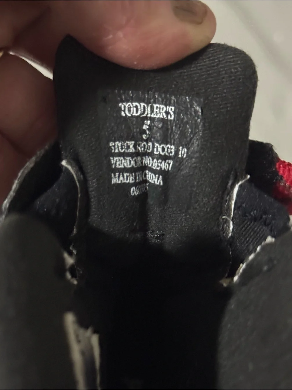 L.L. Bean Kids' Black & Red Snow Boot